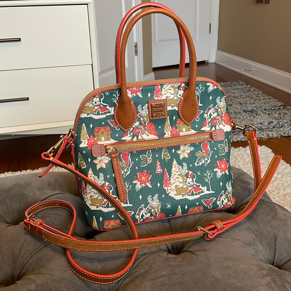 Dooney and Bourke Christmas Minnie and Mickey purse